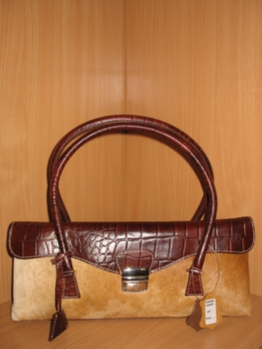 Женская сумочка из натуральной кожи, код 687